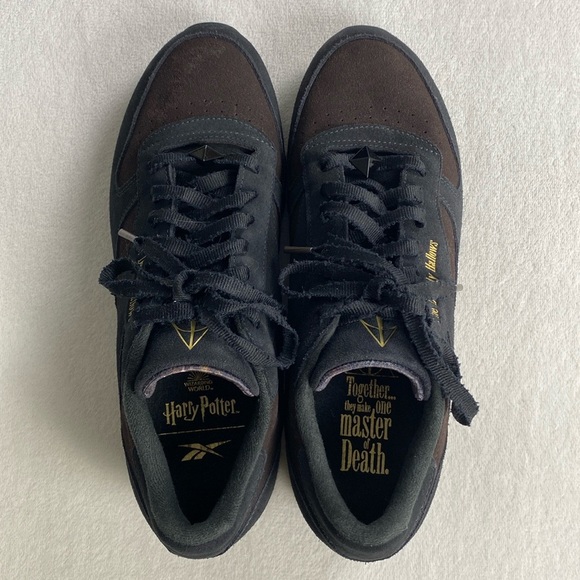 Reebok x Harry Potter 2023 Collection The Deathly Hallows Classic Leather Shoes - Picture 3 of 16